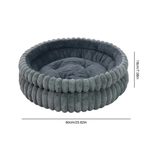 Washable Round Cat & Dog Beds