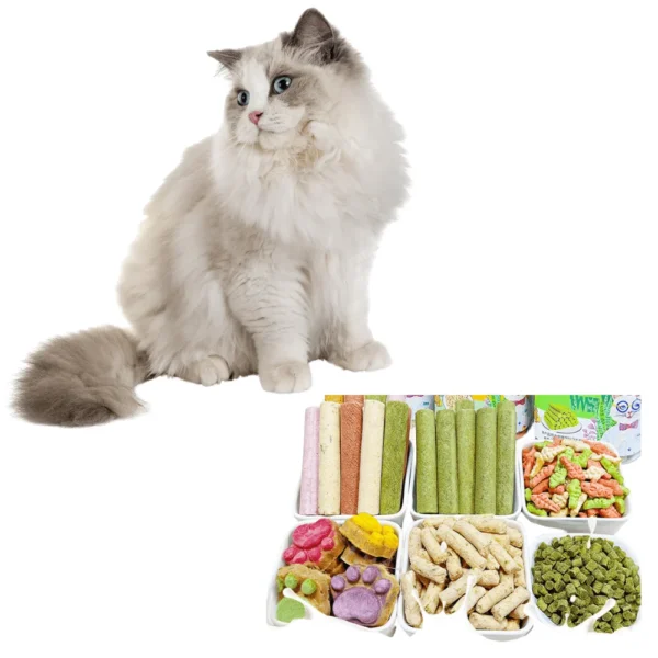 Chicken Flavored Hairball Treats for Cats