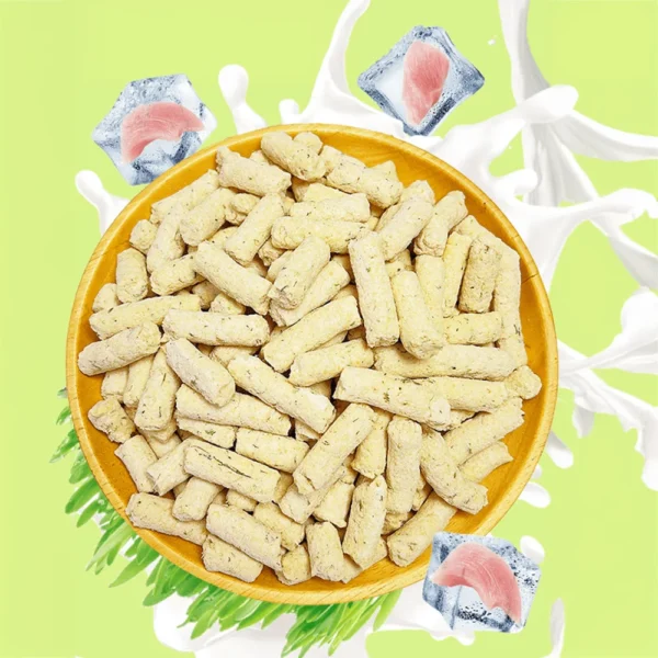Grass Milk Stick Chicken Flavored Hairball Treats for Cats