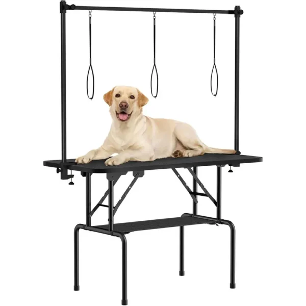Adjustable Pet Grooming Table Arm/Noose/Mesh Tray