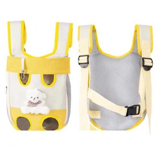 Portable Dog Carrier Backpack w/Adjustable Straps