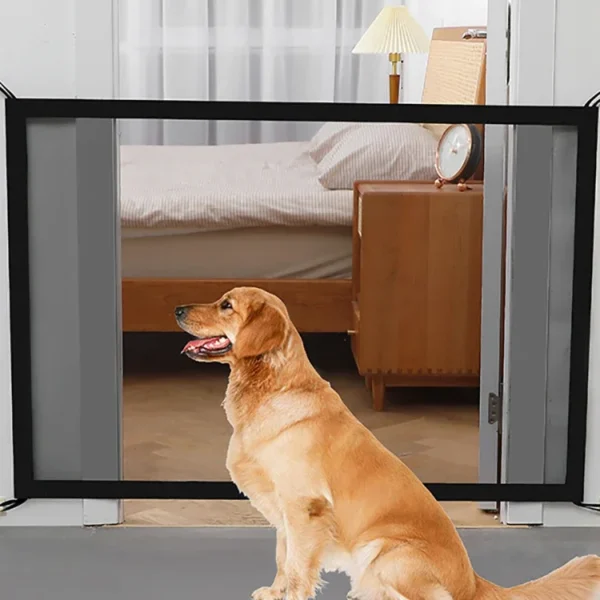 Pet Dog Barrier Fences With 4Pcs Hook Pet Isolated