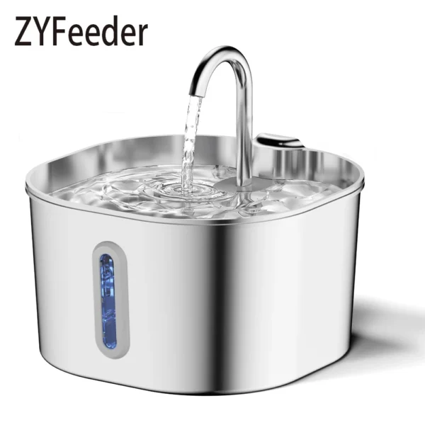2.2L Automatic Cat Water Fountain (No 5V 1A Plug）
